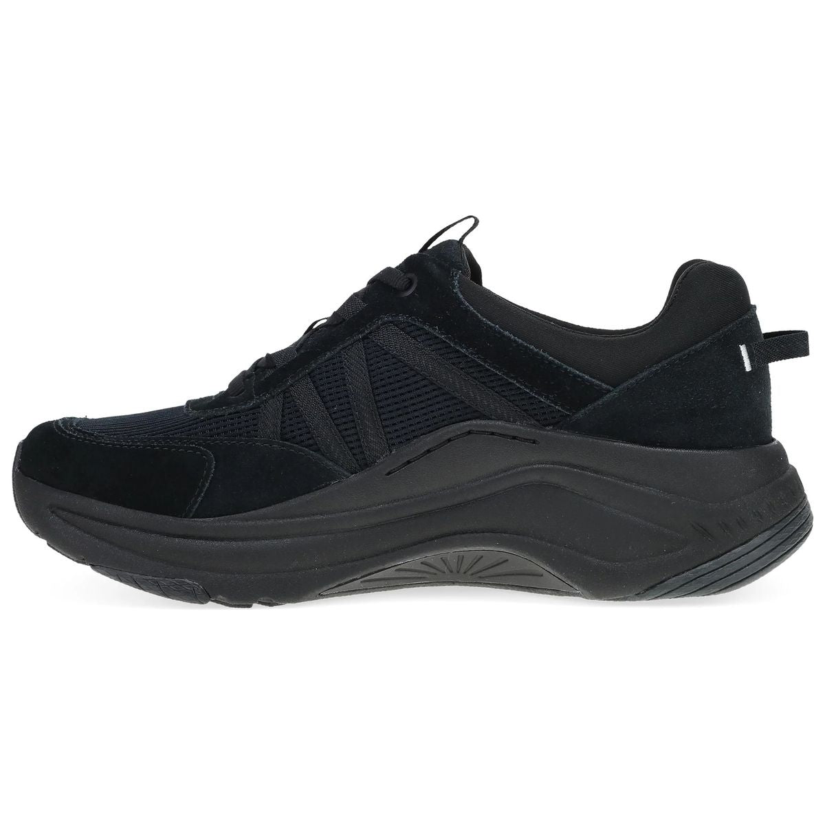 Dansko Poppy Women's Walking Sneaker in Black