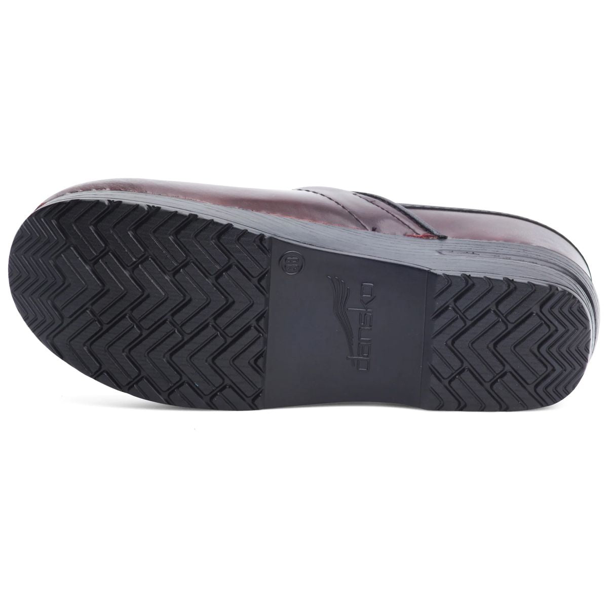 Dansko Professional Women's Slip On Clog in Cordovan Cabrio
