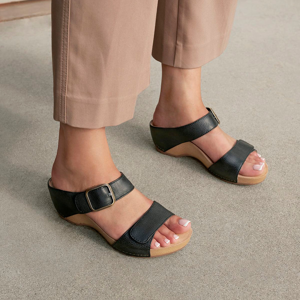 Dansko Tanya Burnished Women's Leather Sandals