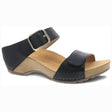 Dansko Tanya Burnished Women's Leather Sandals, adjustable, supportive, and crafted with soft burnished leather for all-day comfort. Style #1711501600
