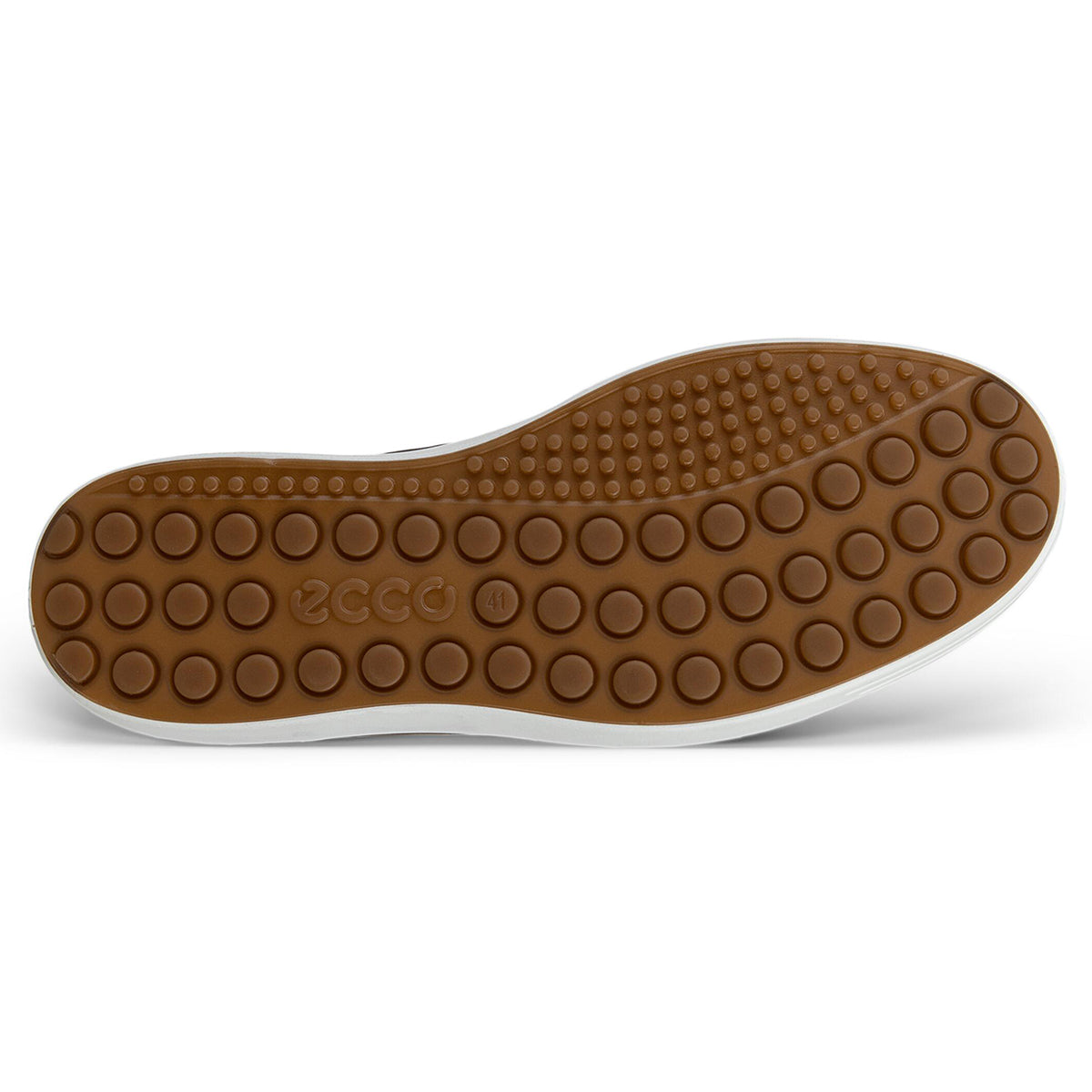 Ecco Soft 7 Men's Sneaker in Dark Clay