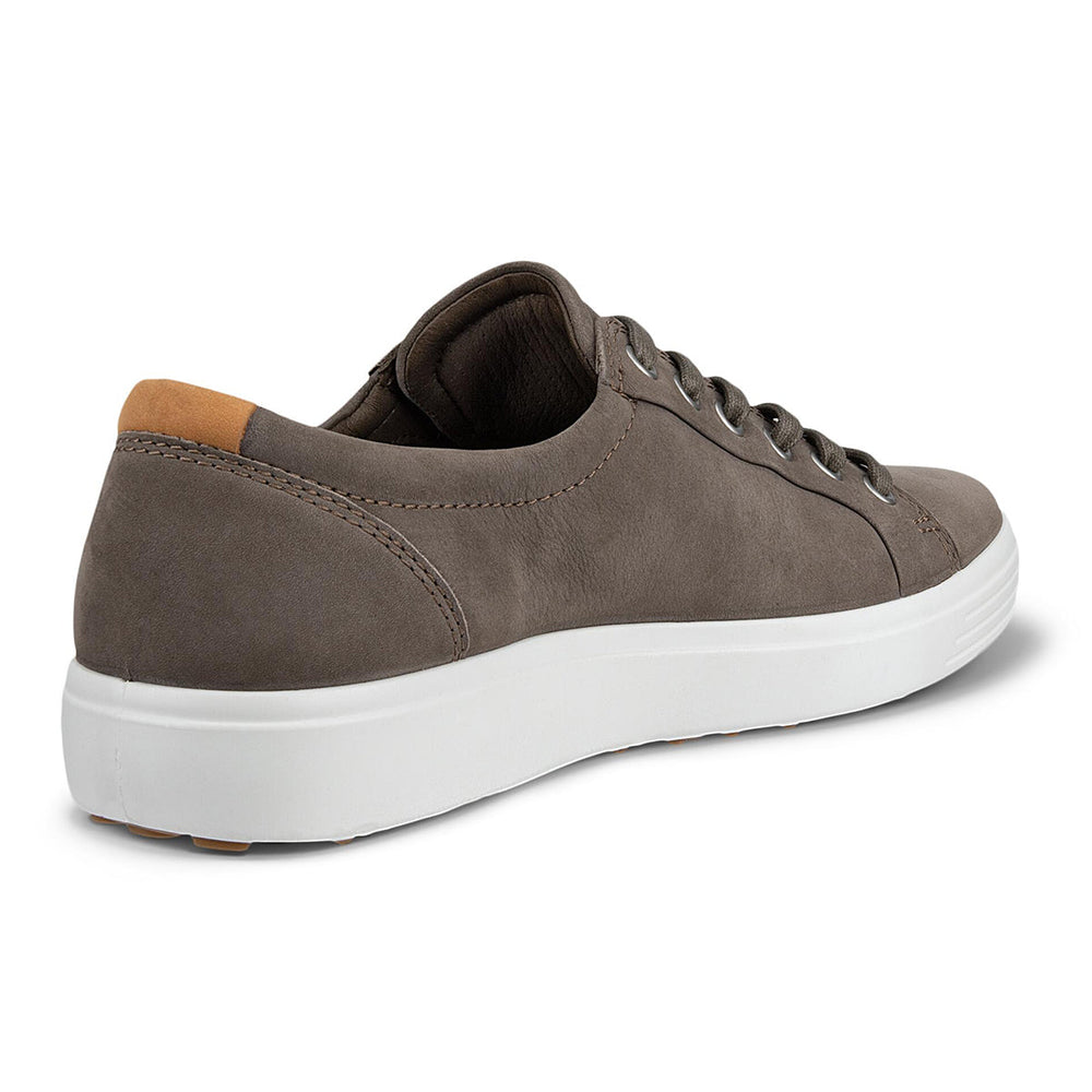 Ecco Soft 7 Men's Sneaker in Dark Clay