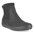 ECCO Soft 7 Tred women’s black oiled nubuck Chelsea boot with side goring, inside zipper, waterproof Gore-Tex lining, and lugged outsole for rugged, stylish comfort.

Style #45046301
