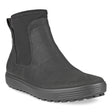 ECCO Soft 7 Tred women’s black oiled nubuck Chelsea boot with side goring, inside zipper, waterproof Gore-Tex lining, and lugged outsole for rugged, stylish comfort.

Style #45046301