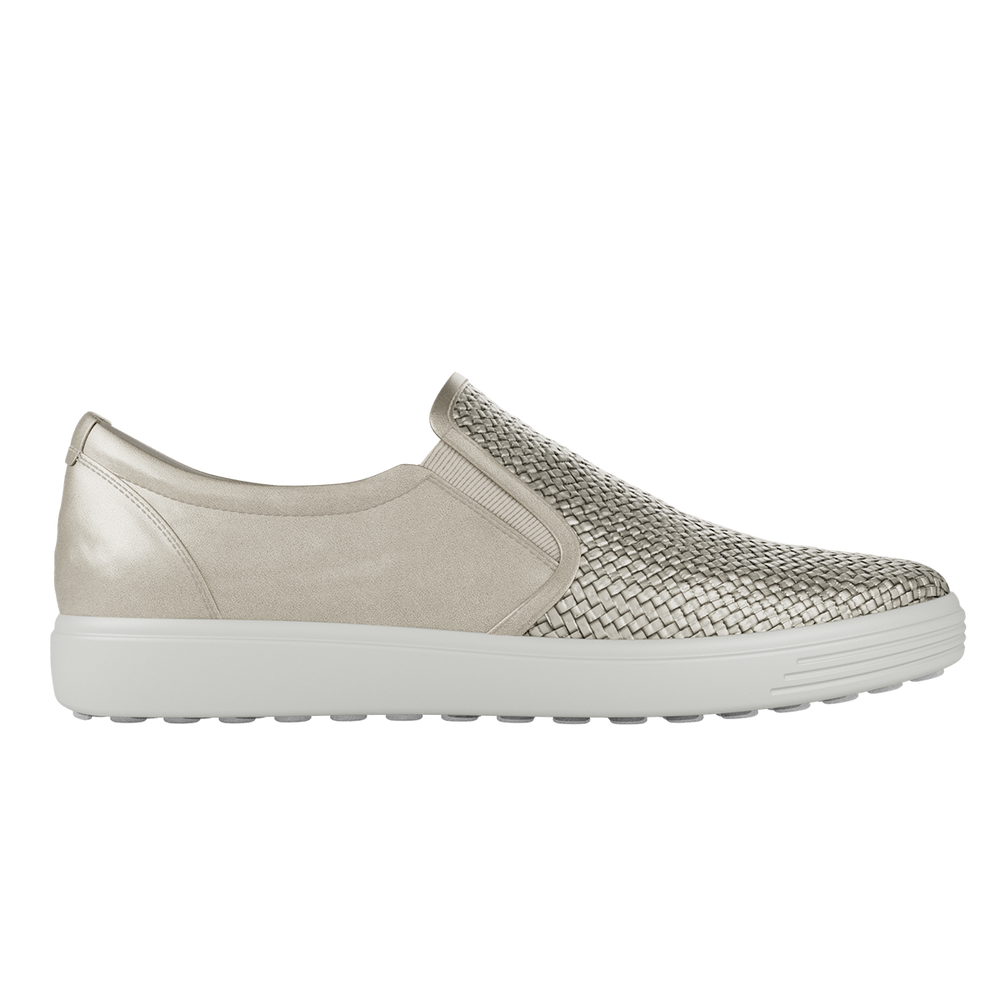 Soft 7 Women's Woven Leather Slip-On Sneaker