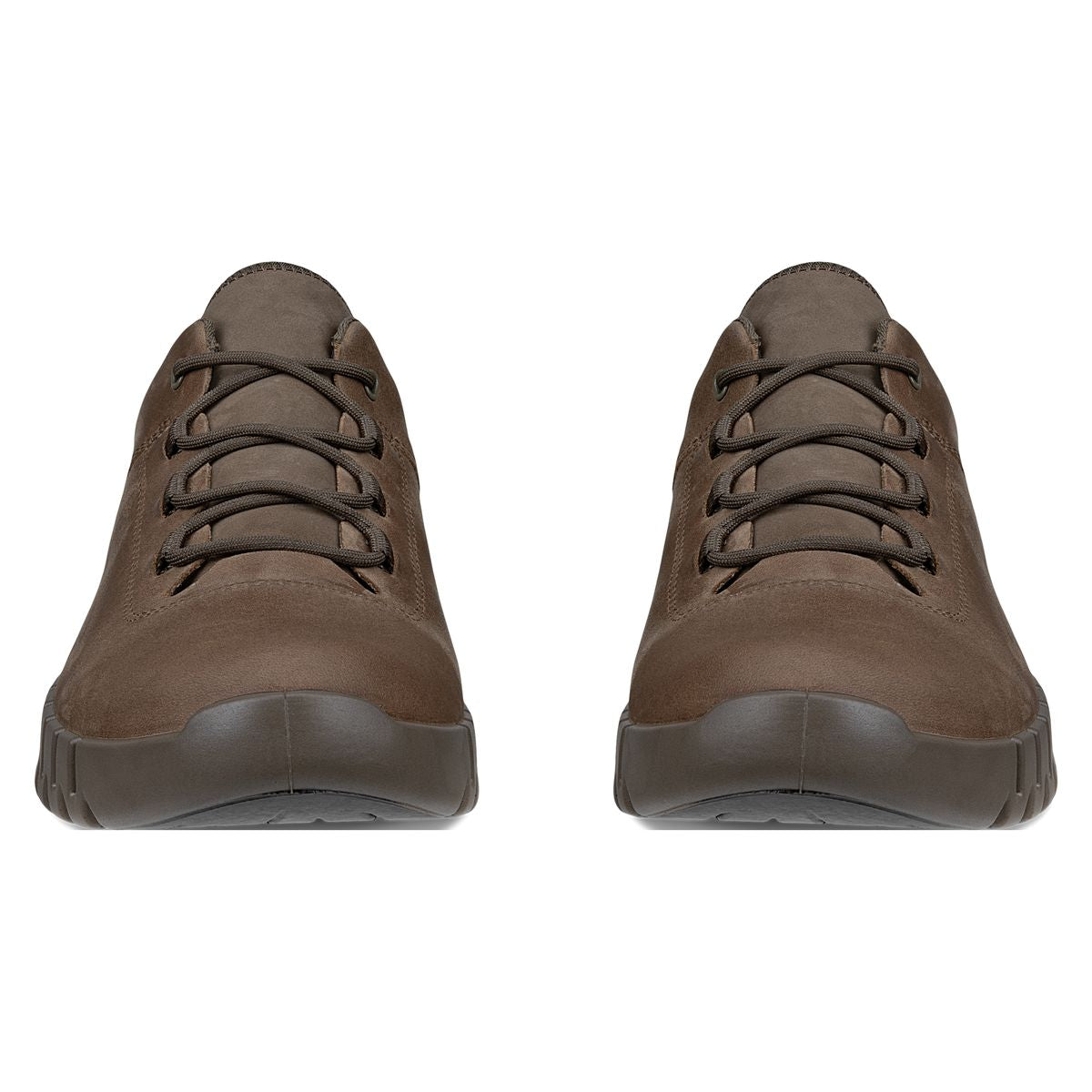 Ecco Gruuv Men's Leather Gore-Tex Sneakers in Brown