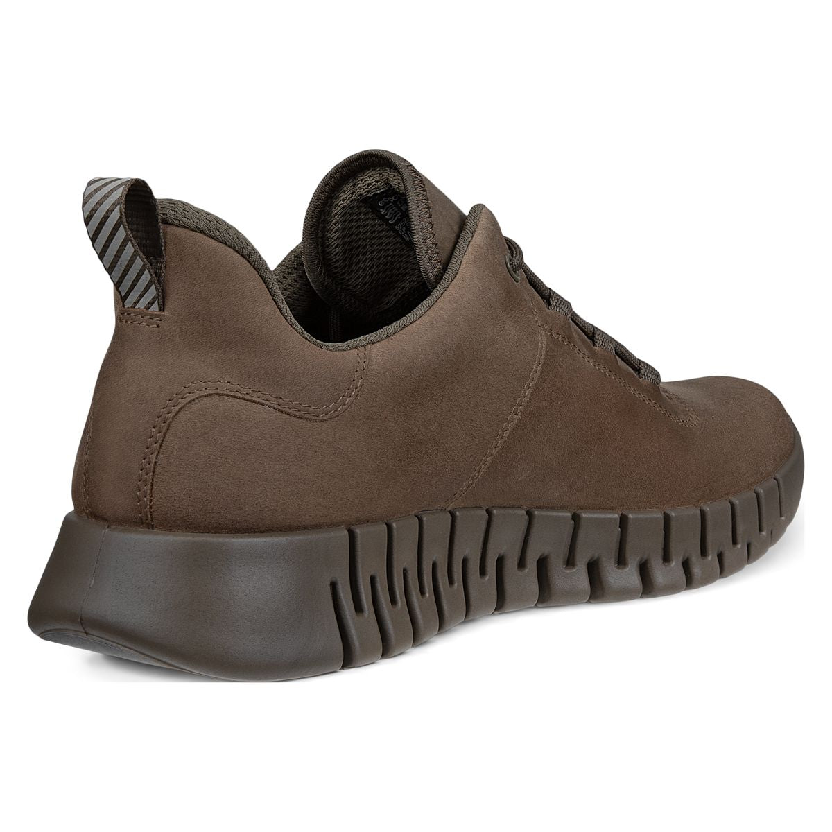 Ecco Gruuv Men's Leather Gore-Tex Sneakers in Brown