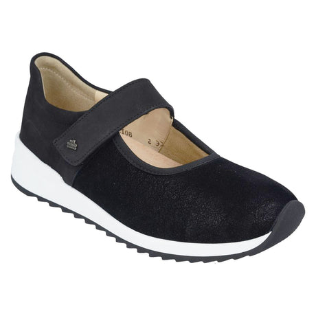 Finn Comfort Assenza Women's Casual Strap Shoe with a wider forefoot and secure heel fit