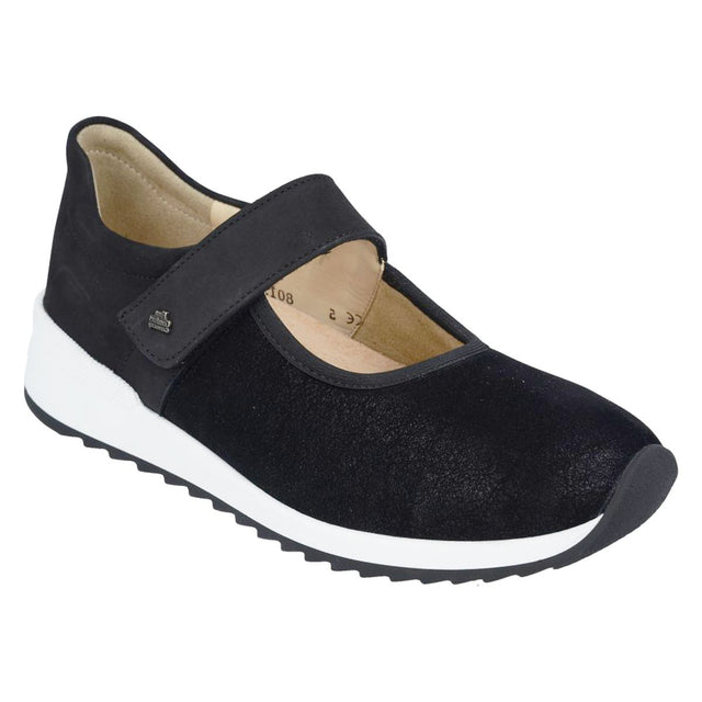 Finn Comfort Assenza Women's Casual Strap Shoe with a wider forefoot and secure heel fit
