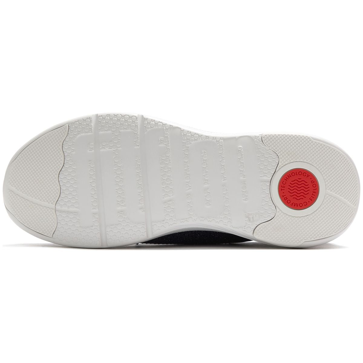 Super-Q Knit Slip-On Slip Resistant Laced Sneakers in Navy