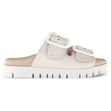 Gabor 741.22 Adjustable Slip On Sandal – Off White
