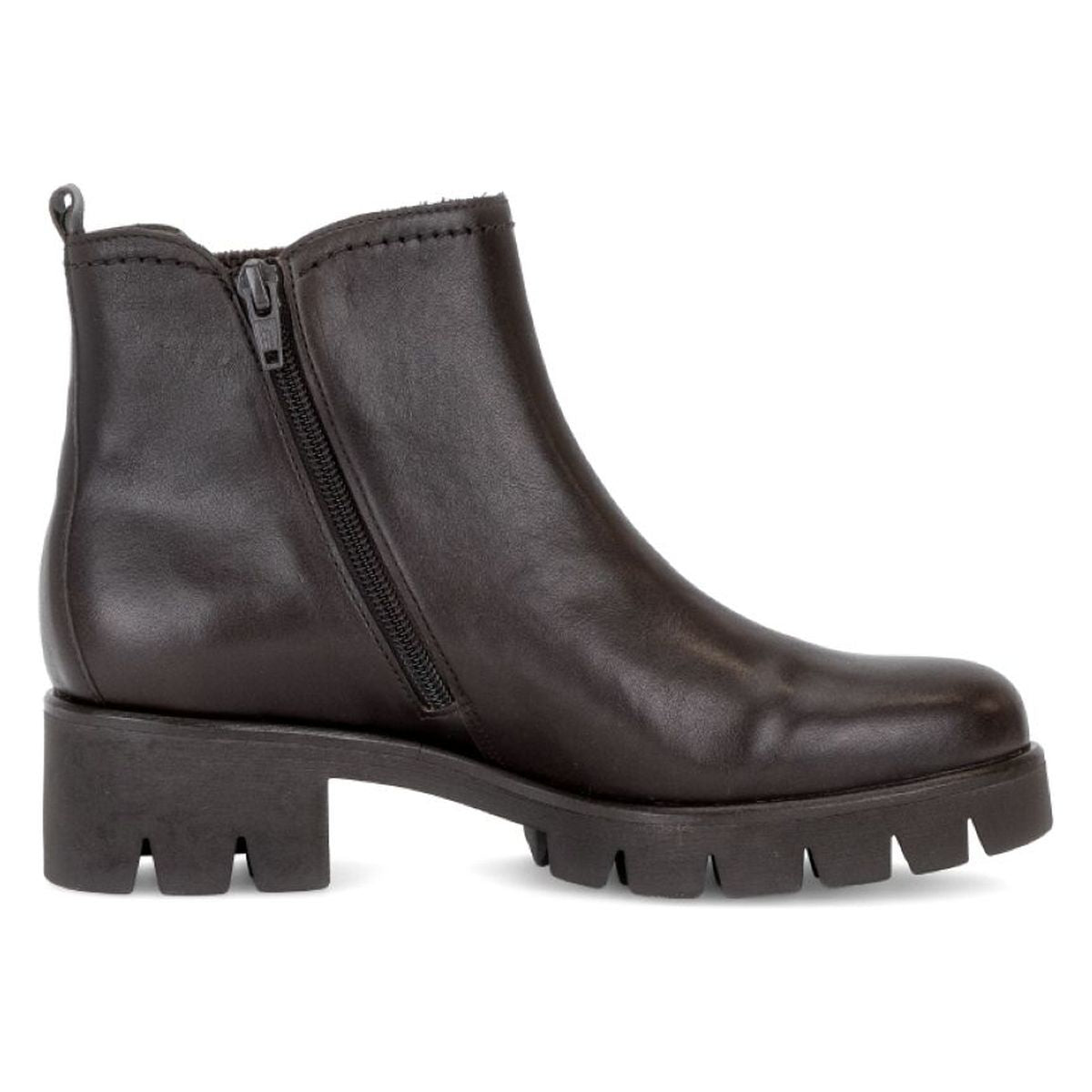Gabor 8018.01 Susan Women's Leather Chelsea Boot – Brown