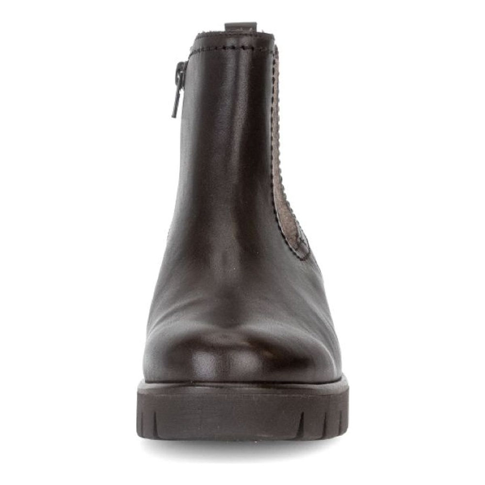 Gabor 8018.01 Susan Women's Leather Chelsea Boot – Brown