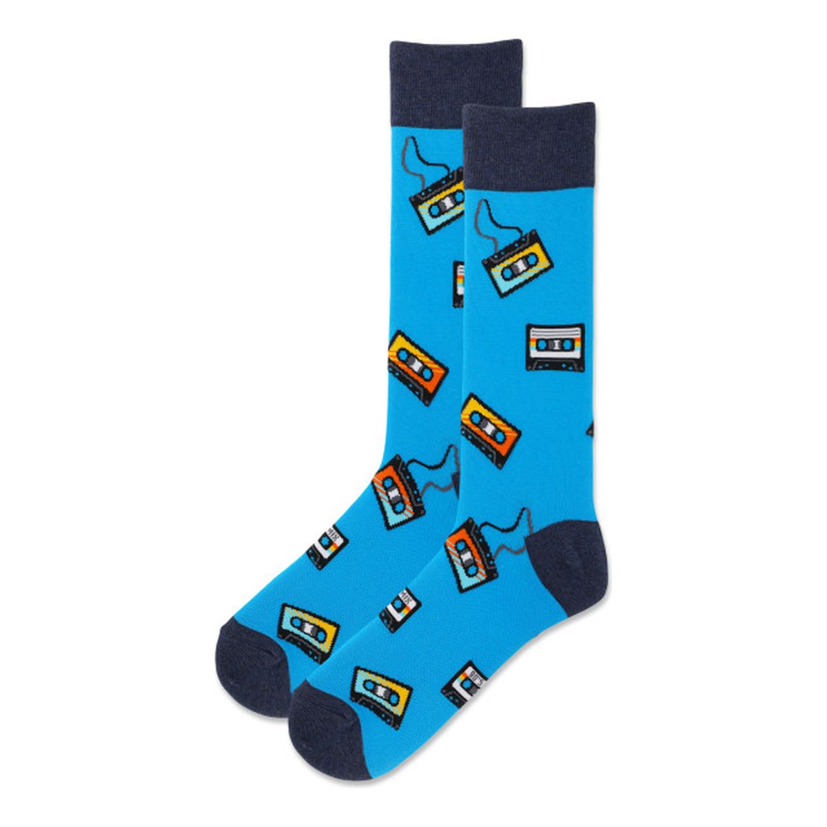 Men's Cassette Tapes Crew Socks