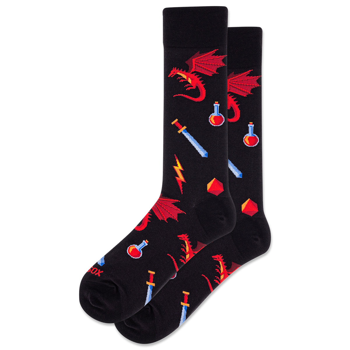 Hotsox Men's Dragon Socks