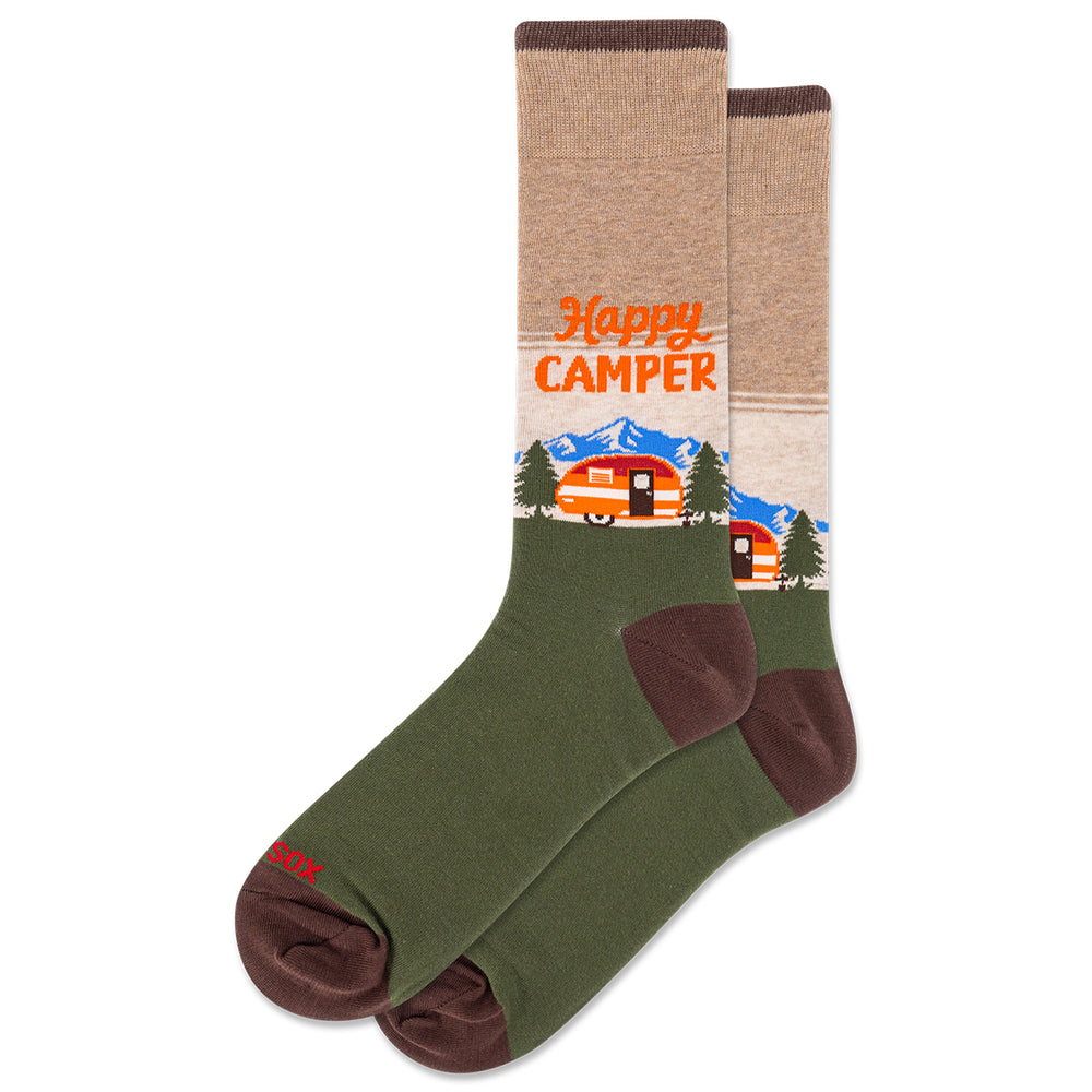 Hotsox Men's Happy Camper Socks