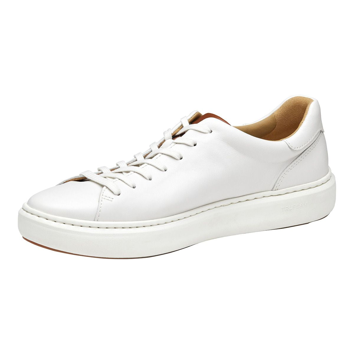 Johnston & Murphy Anders Lace-To-Toe Men's Sneaker in White