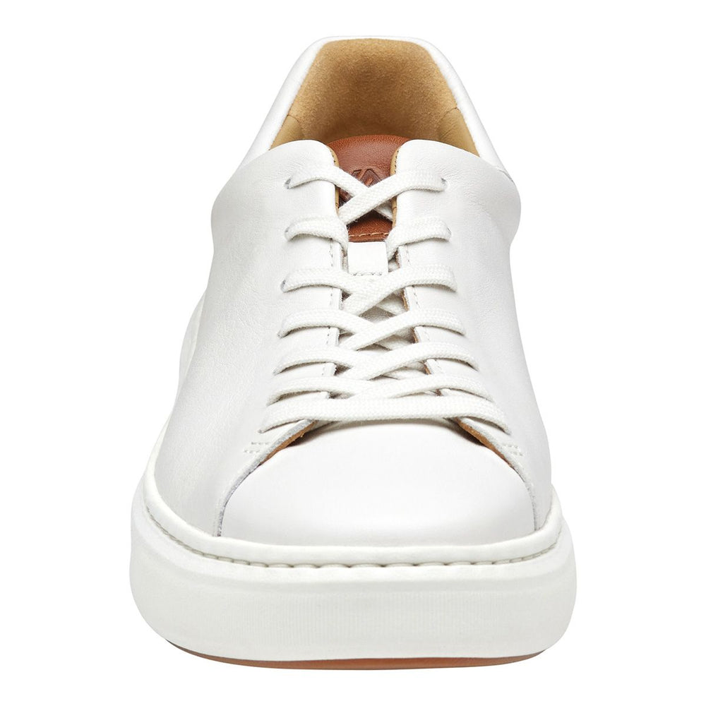 Johnston & Murphy Anders Lace-To-Toe Men's Sneaker in White