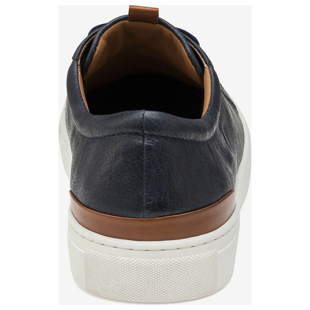 Johnston & Murphy Banks Lace-to-Toe Men's Sneaker in Navy