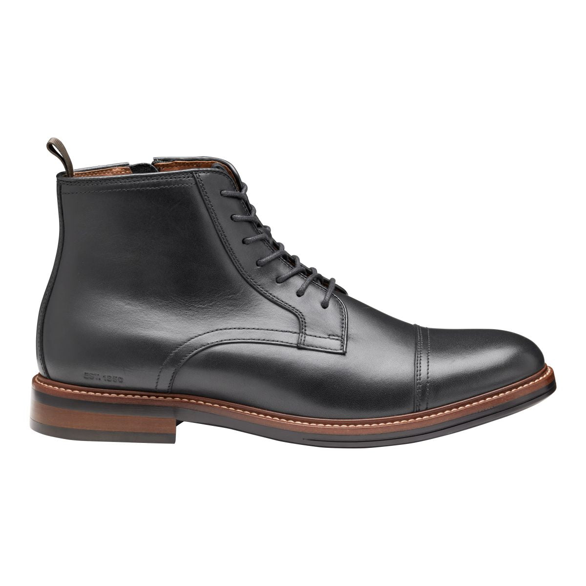 Johnston & Murphy Men's XC+™ Durham Cap Toe Waterproof Boot - Black