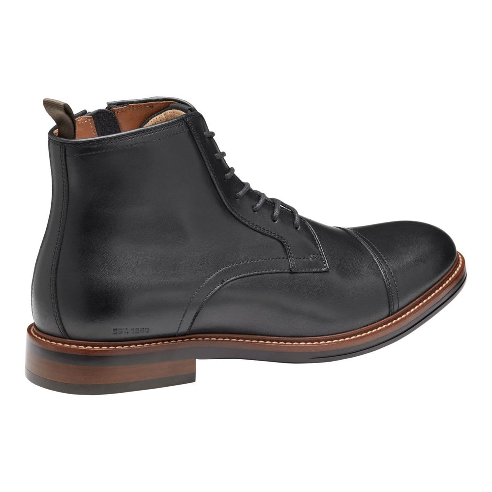 Johnston & Murphy Men's XC+™ Durham Cap Toe Waterproof Boot - Black