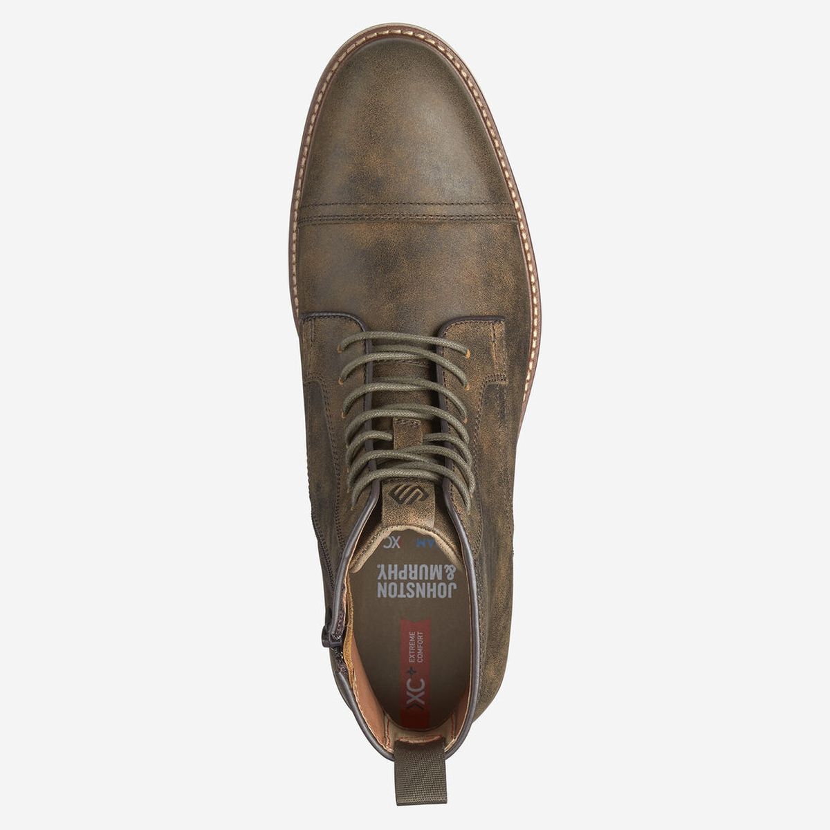 Johnston & Murphy Men's XC+™ Durham Cap Toe Waterproof Boot - Brown