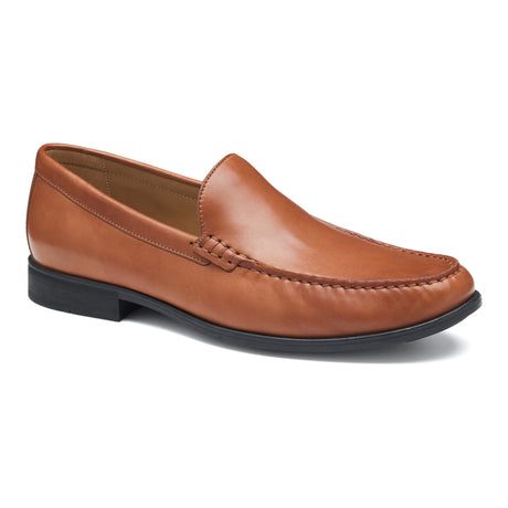  Johnston & Murphy Harrison Mocassin Slip-On in Cogna.c for men. Style 15-8433