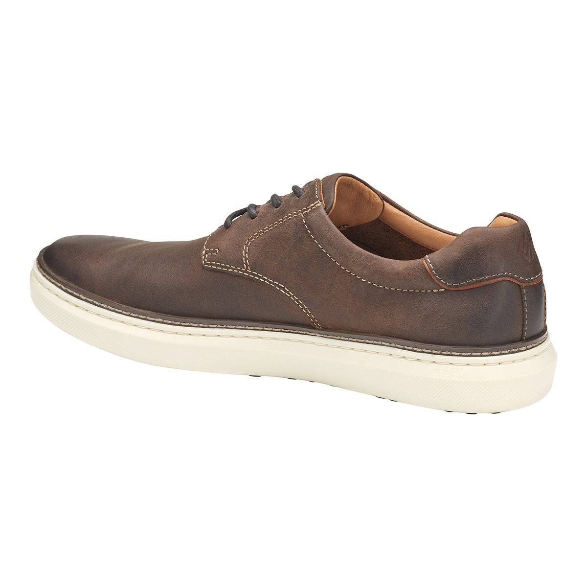 Johnston & Murphy McGuffey 2 Plain Toe Men's Casual Dress Shoe in Brown