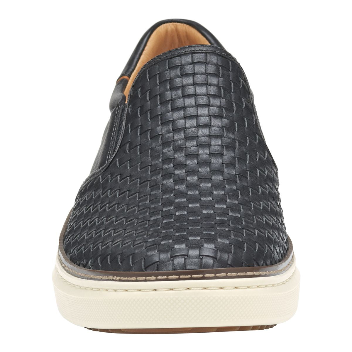 Johnston & Murphy McGuffey 2 Woven Men's Slip-On in Black