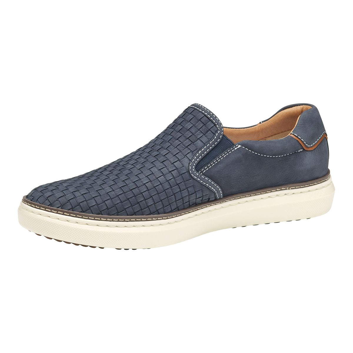Johnston & Murphy McGuffey 2 Woven Men's Slip-On in Navy