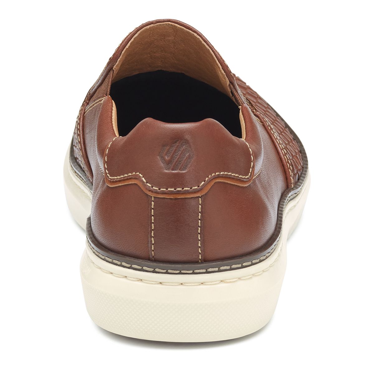 Johnston & Murphy McGuffey 2 Woven Men's Slip-On in Tan