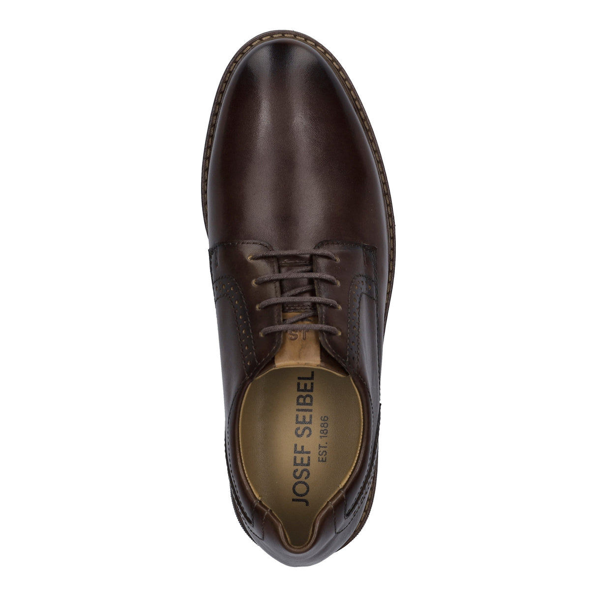 Joseph Seibel Stuart 09 Men's Dress Shoe in Chestnut