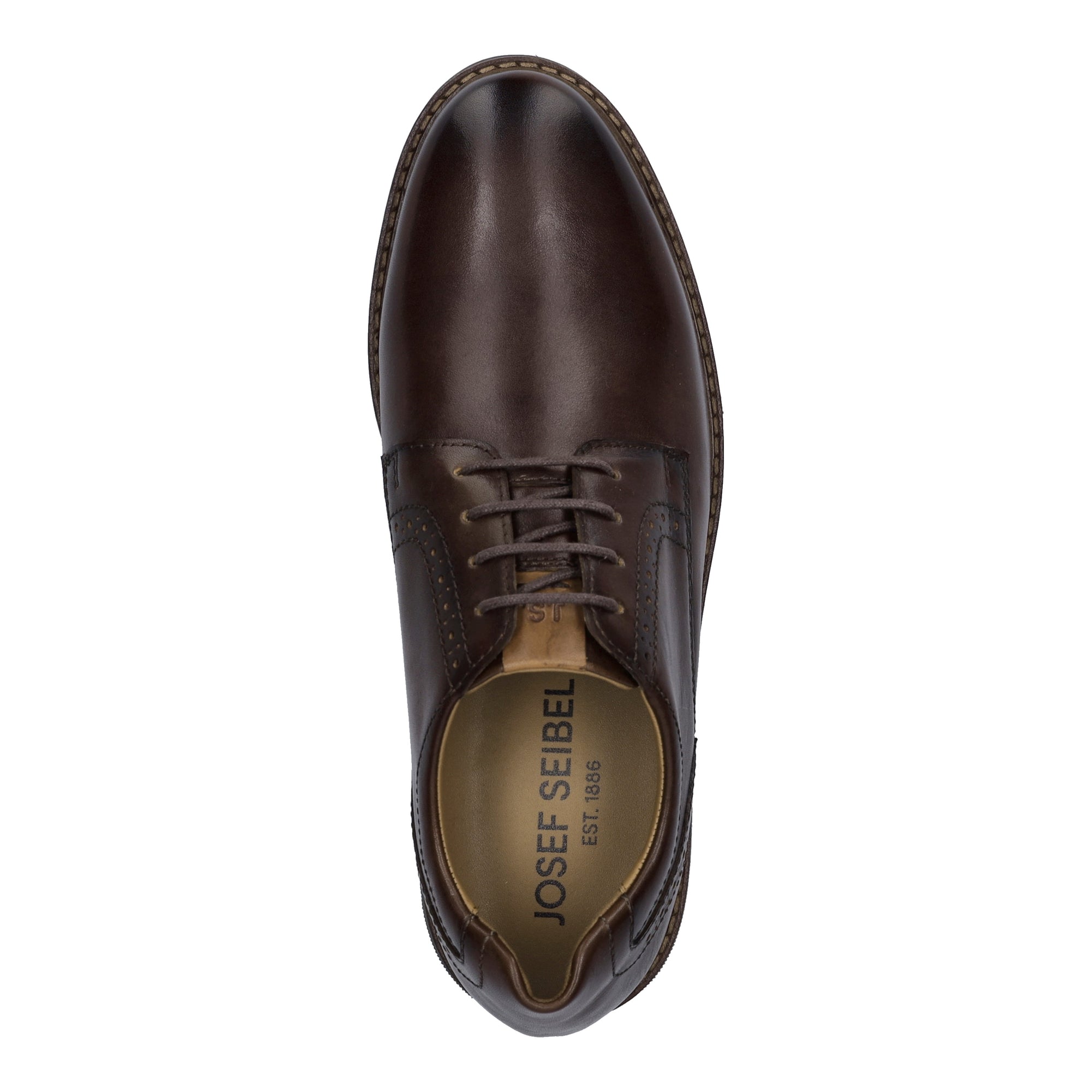 Joseph Seibel Stuart 09 Men's Dress Shoe in Chestnut
