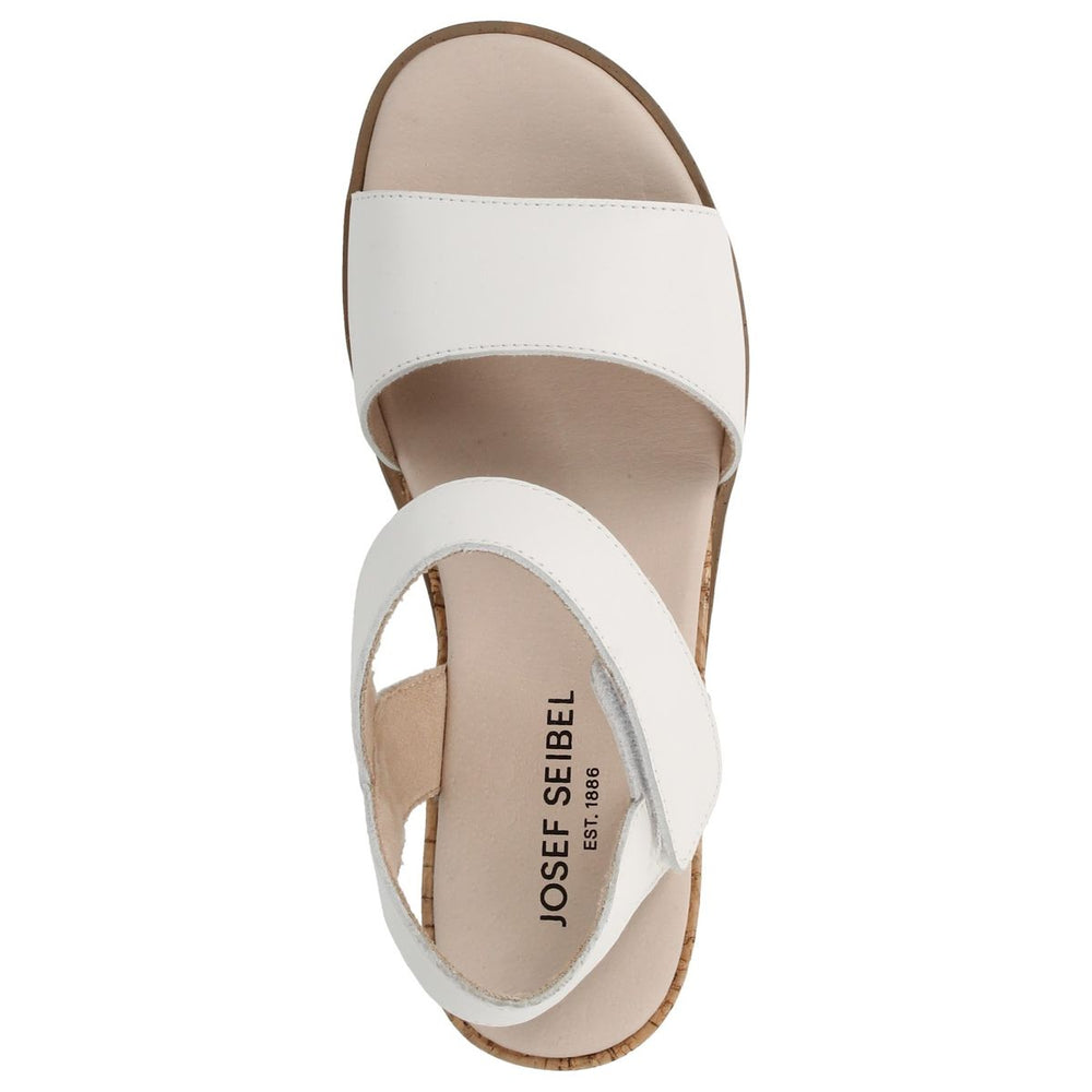 Josef Seibel Wyatt 01 Women's Sandal in White