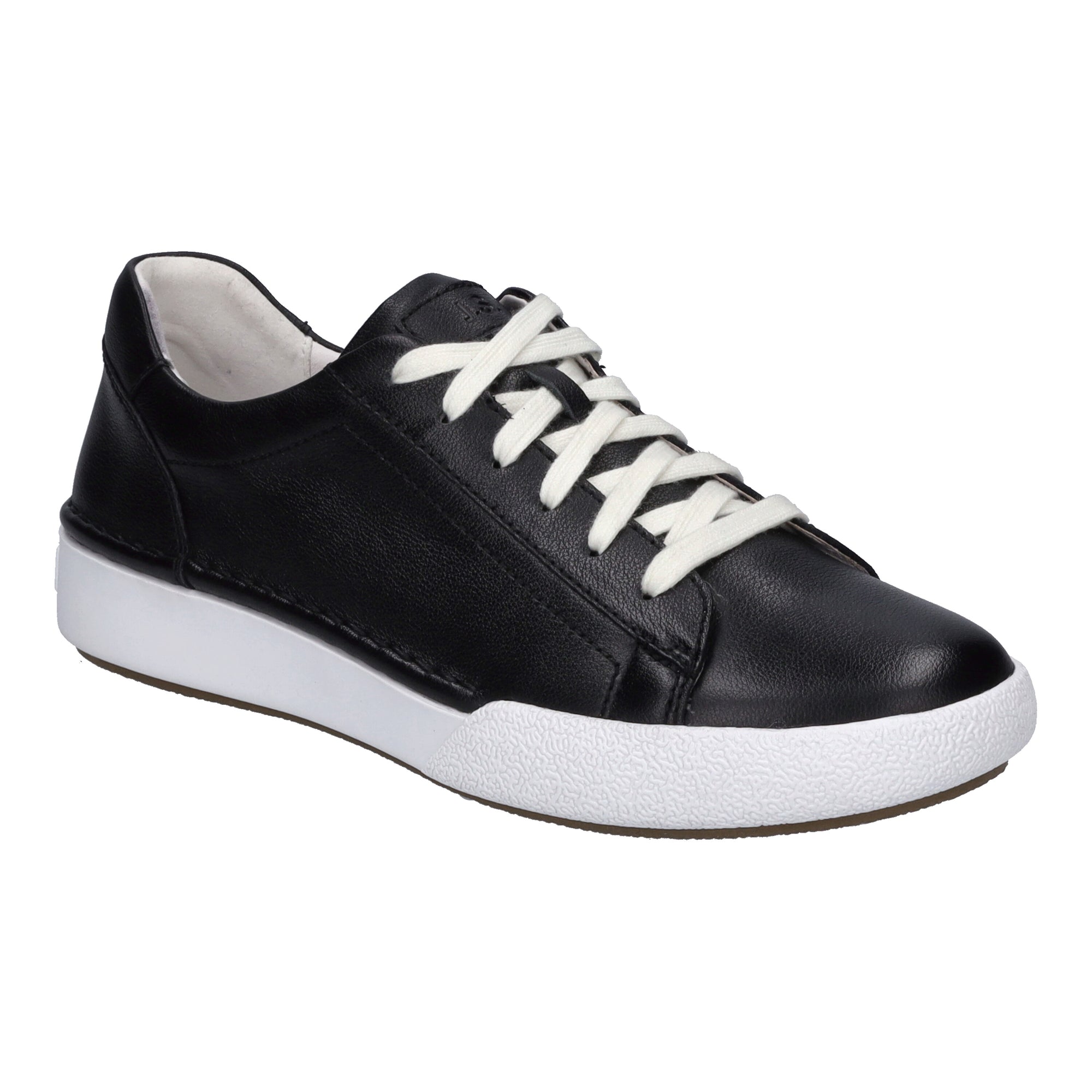 Josef Seibel Claire 01 Women's Lace-Up Sneaker in Black