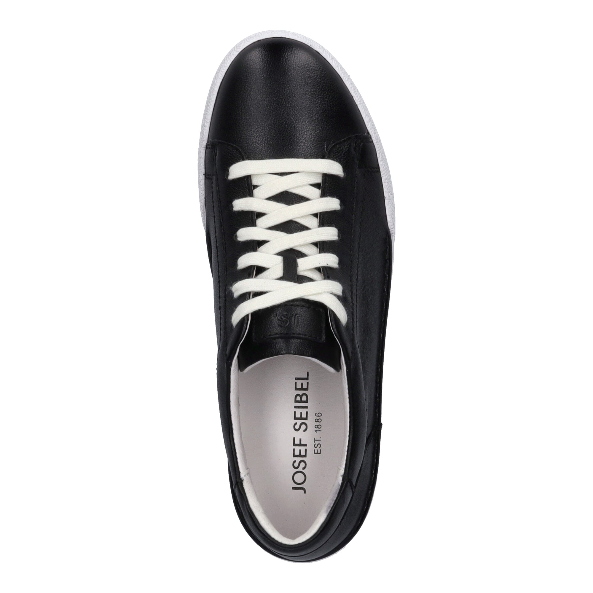 Josef Seibel Claire 01 Women's Lace-Up Sneaker in Black