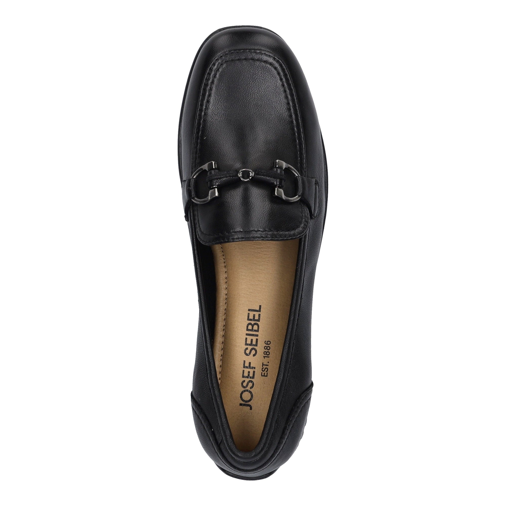 Josef Seibel Fenja 34 Women's Slip On Loafer In Black