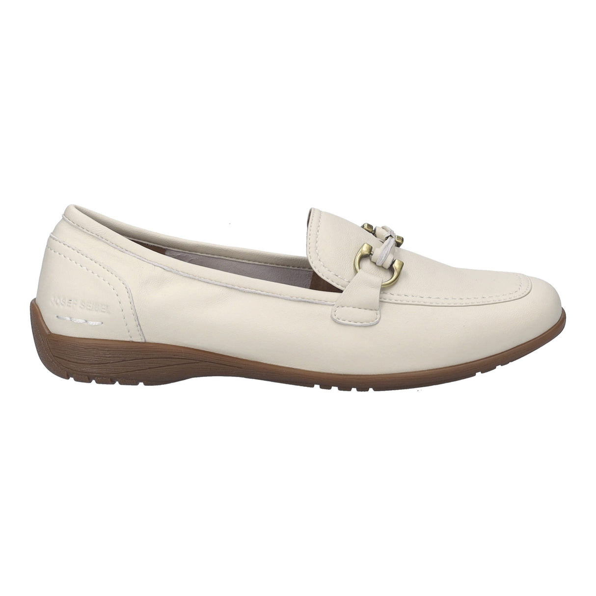 Josef Seibel Fenja 34 Women's Slip On Loafer In Creme