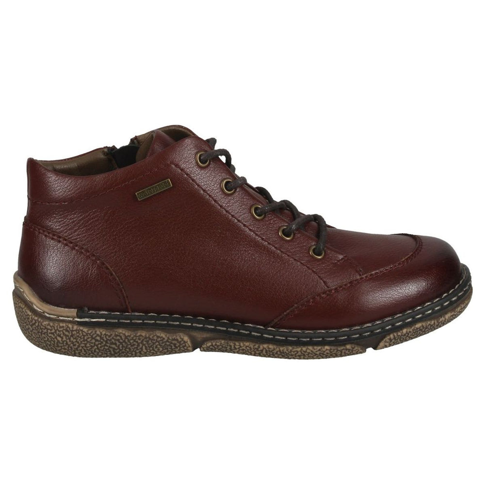 Josef Seibel Priscilla 01 Women's Waterproof Boot in Burgundy