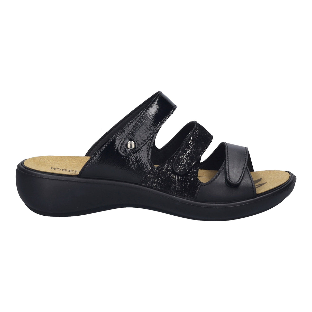 Josef Seibel Ibiza 10 Women's Strap Sandals in Black