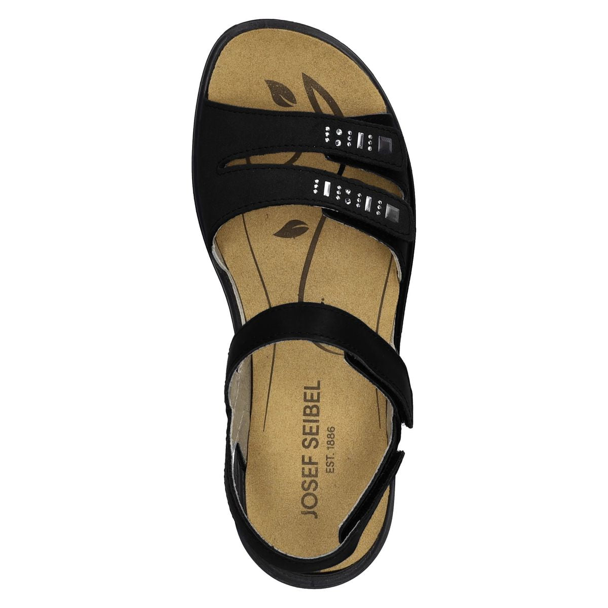 Josef Seibel Ibiza 86 Women's Strap Sandals in Black