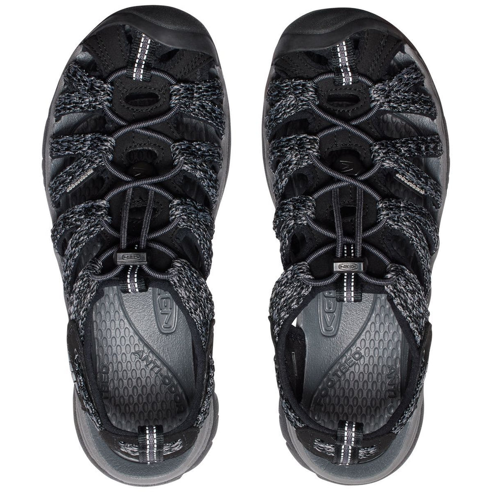 Keen Women’s Whisper Sandal in Black Grey