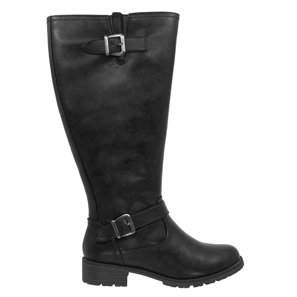 Lady Comfort Amber Women's Waterproof Wide Boot - Black