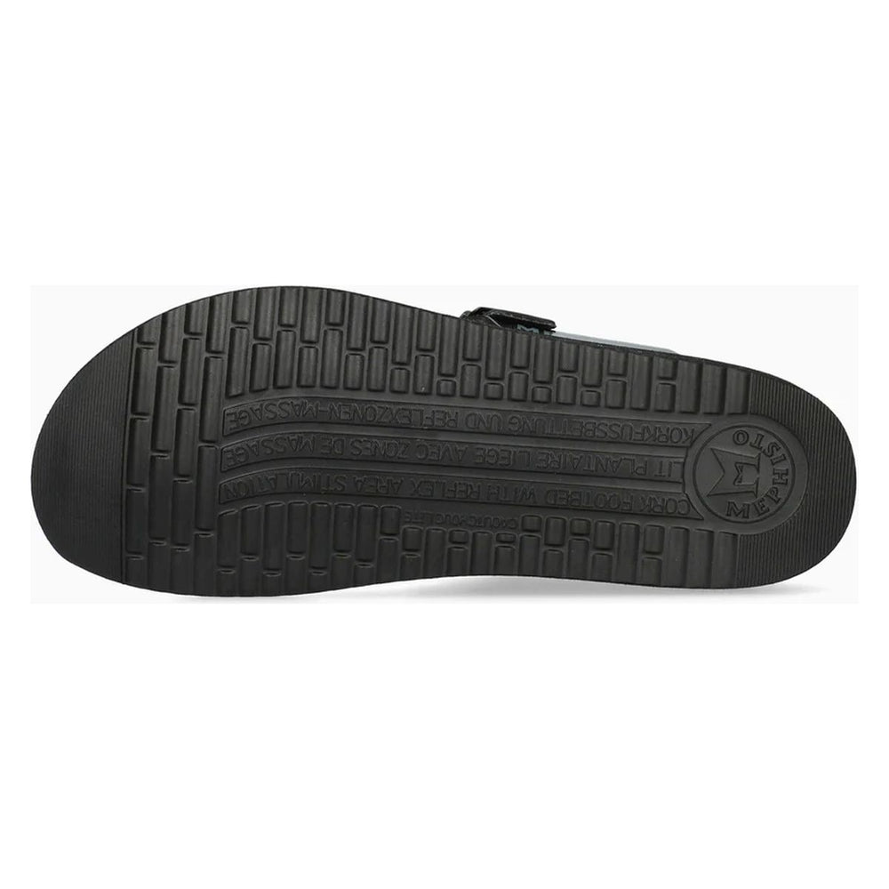 Mephisto Helen Toe Thong Sandals in Black Patent