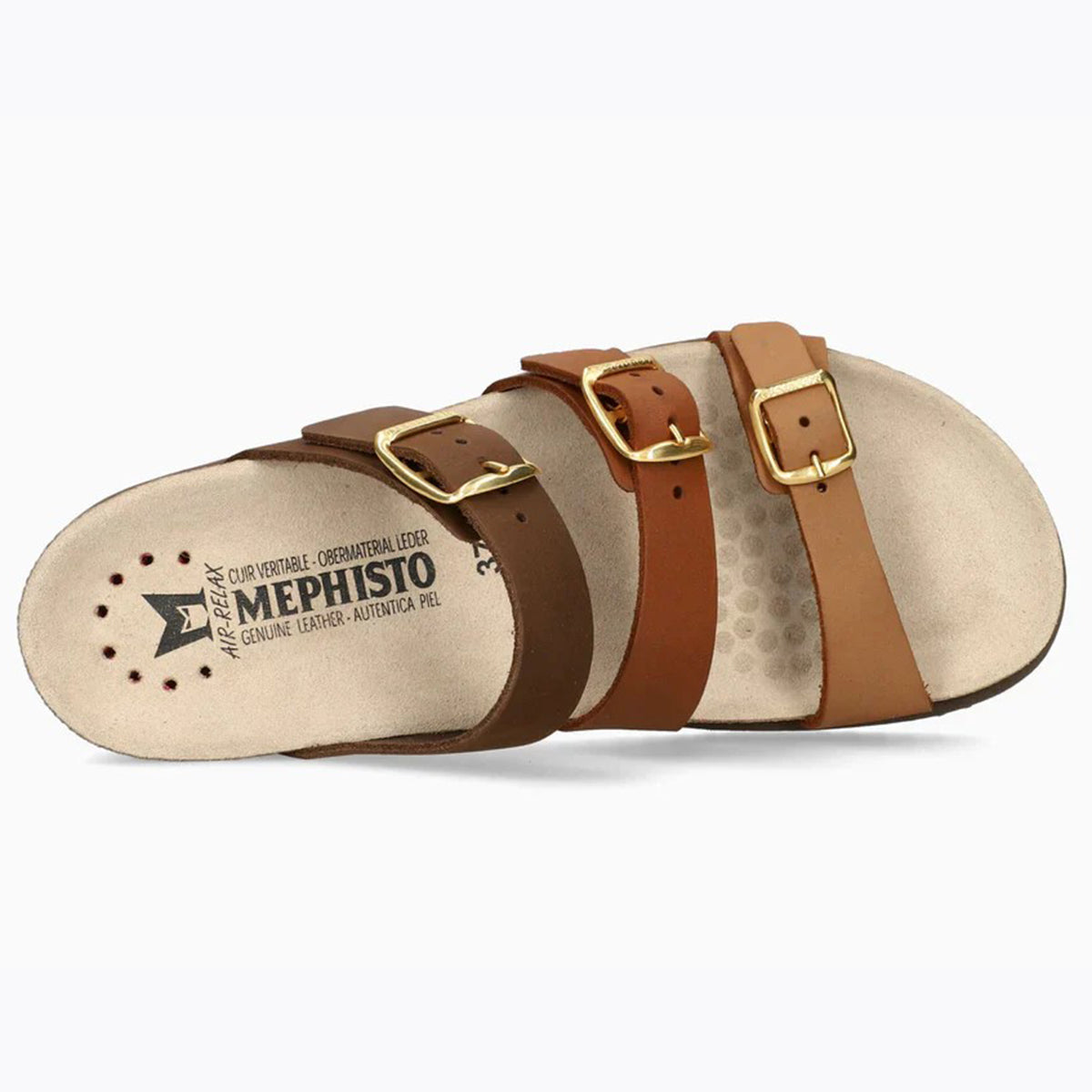 Mephisto Hyacinta Sandals in Camel
