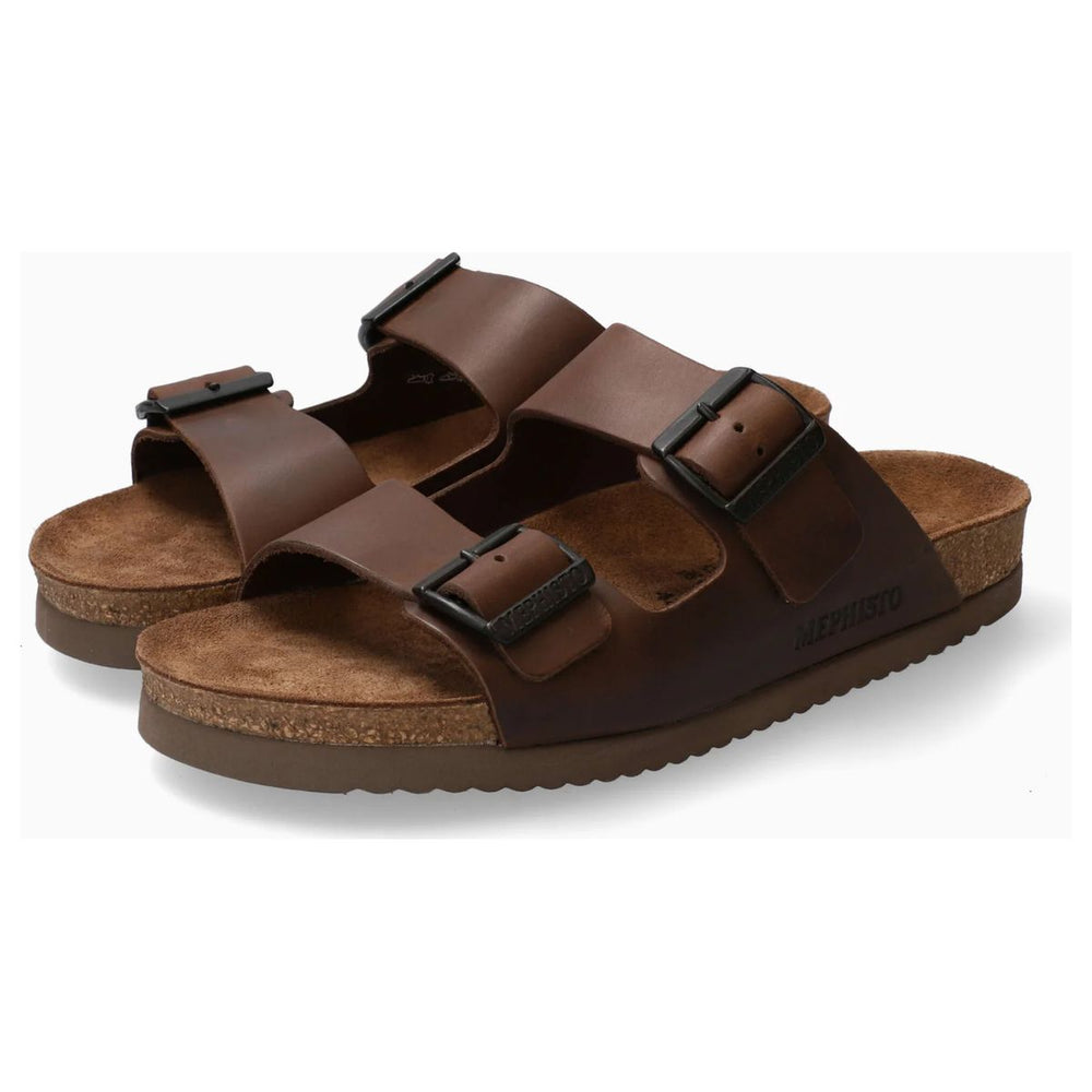Mephisto Nerio Men's Sandals - Dark Brown