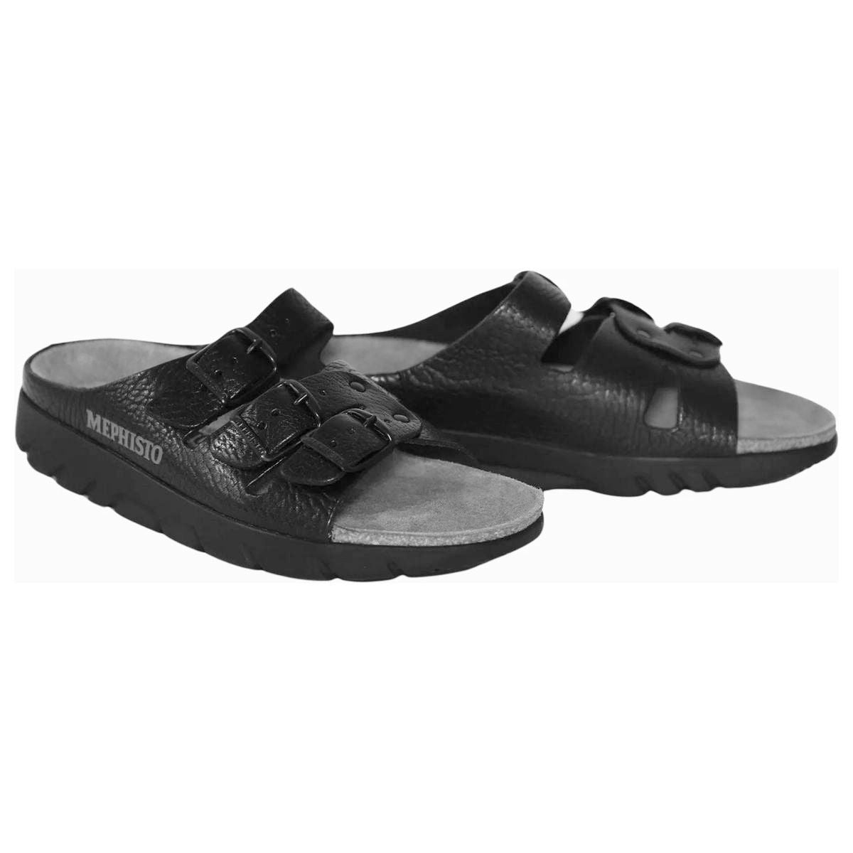 Mephisto Zach Unisex Sandals – Black