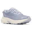 Women's lilac waterproof trail shoe with a chunky cream midsole and rugged grey traction outsole. Style #J068252