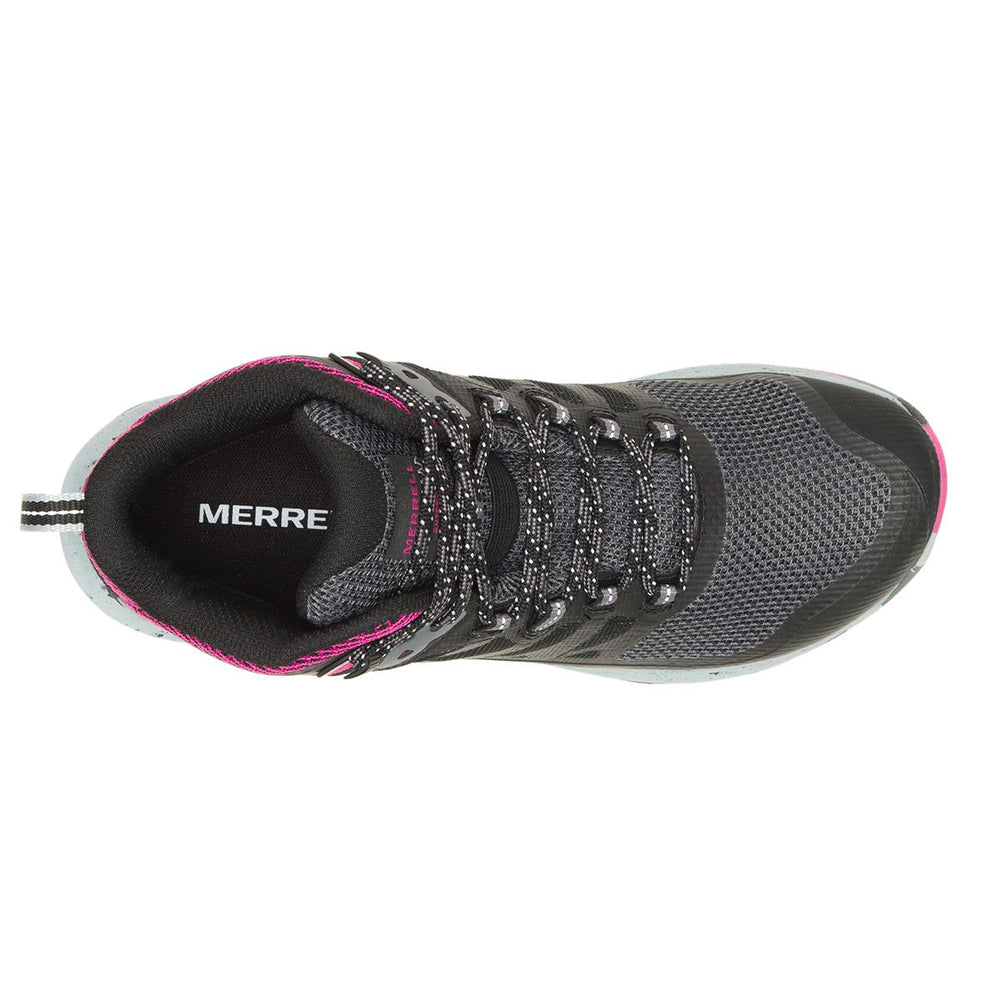 Merrell Women's Antora 3 Mid Zip Waterproof in Black