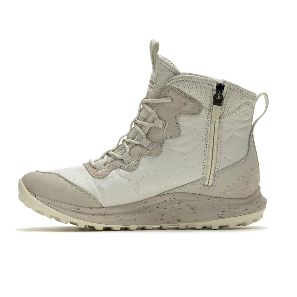 Merrell Women's Antora 3 Thermo Mid Zip Waterproof in Chalk
